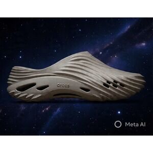 Crocs Echo Wave Almond Tint 210521-0LL Men Size 10  New Sandals Slipper Comfort